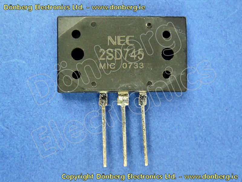 2SD745 2SB705 Paire de transistors Silicone NEC PNP NPN 140V 10A D745 B705 