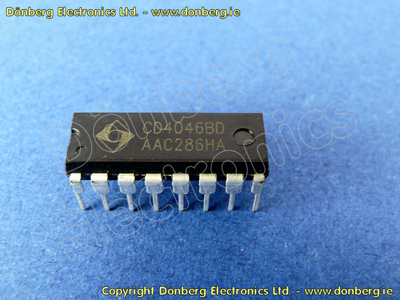 5 x CMOS CD4046BCN 4046 National Semiconductor Phase Locked Loop 16 pin