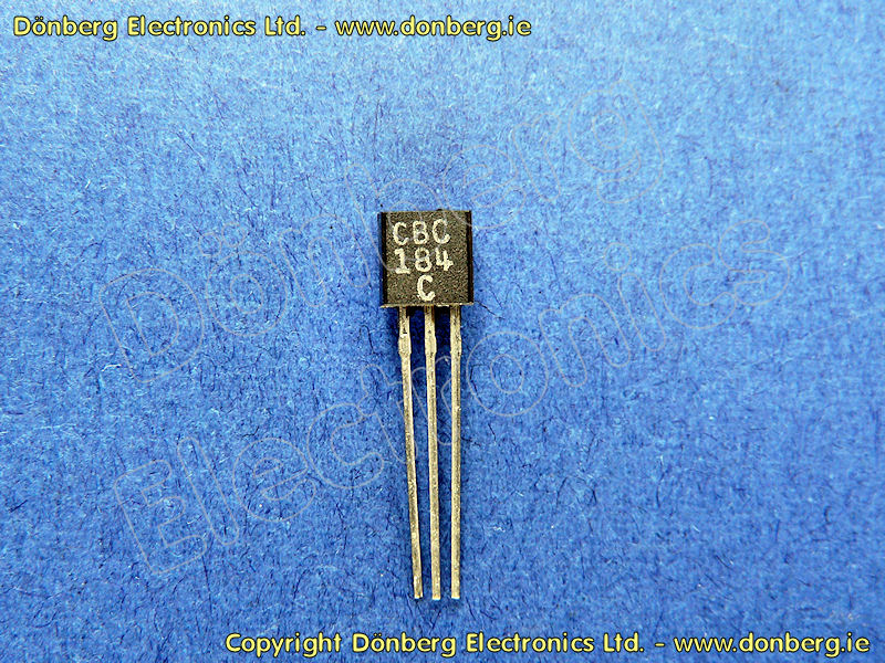 50PCS BC184 BC184C négatif Positif Négatif General Purpose Silicon Amplifier Transistor