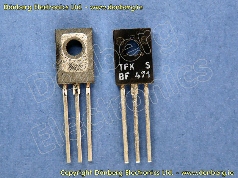 2x  BF471 NPN Transistor 