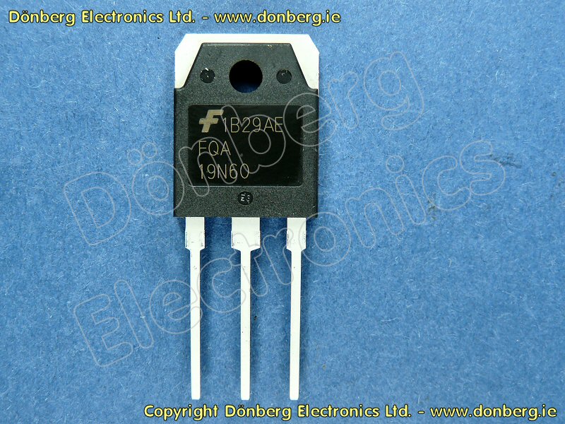 100x FQU2N60C N-Channel MOSFET Transistors - TO-251 Package, 600V - Wahkitsing