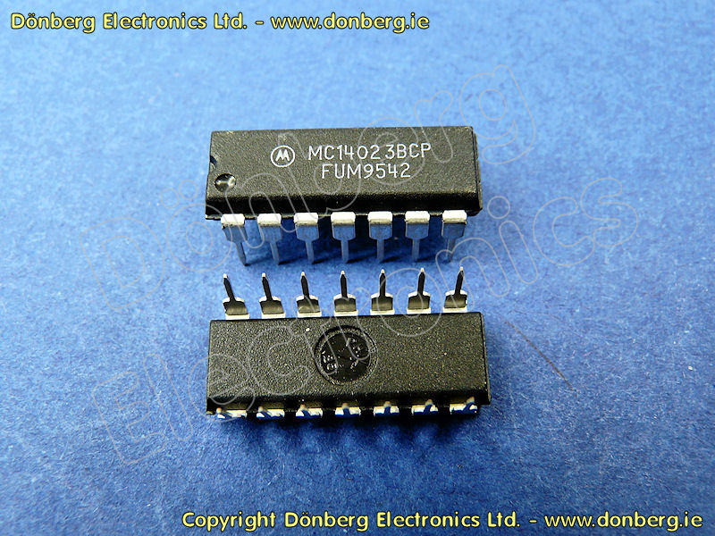 MC14023BCP Motorola IC CMOS Tripple 3-In NAND Gate 4023B 4023-nos Qté 5