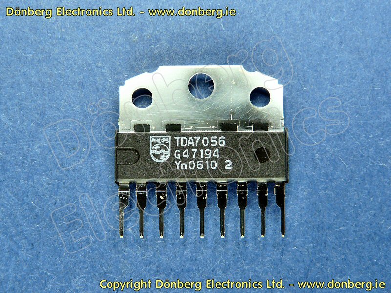 PHILIPS TDA7056A SIP-9 3 W BTL mono audio output amplifier